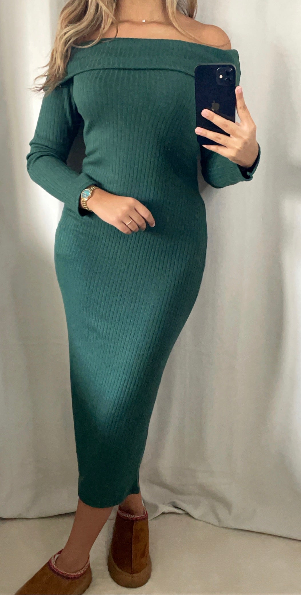 Robe col bateau