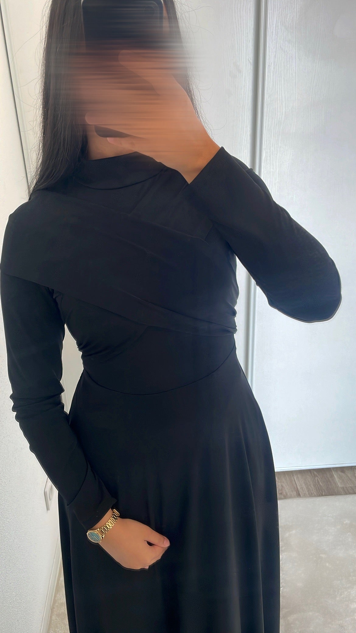 Robe longue - noire