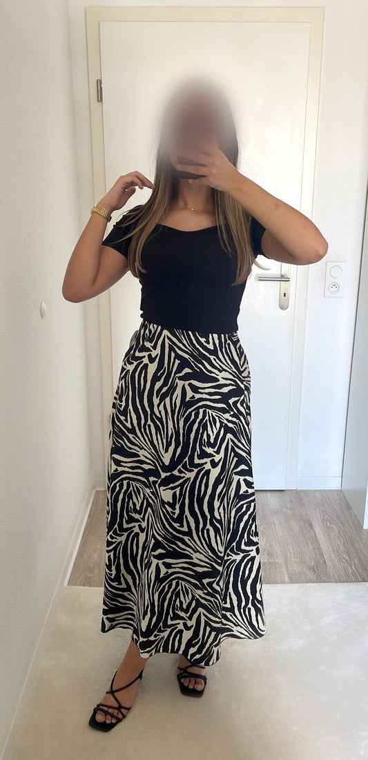 MAXI JUPE [ZÈBRE]