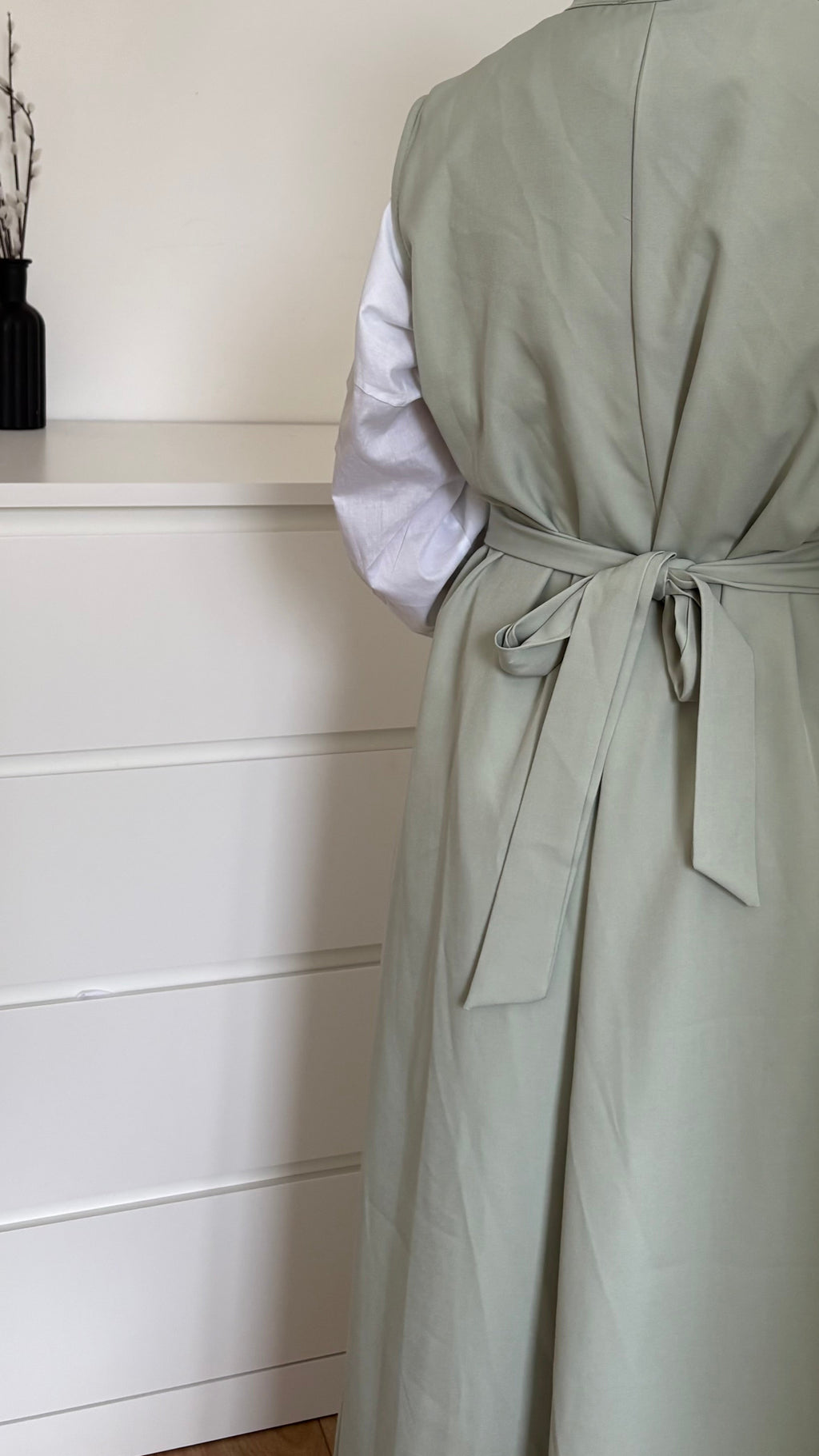 Ensemble blouse+robe [PISTACHE]