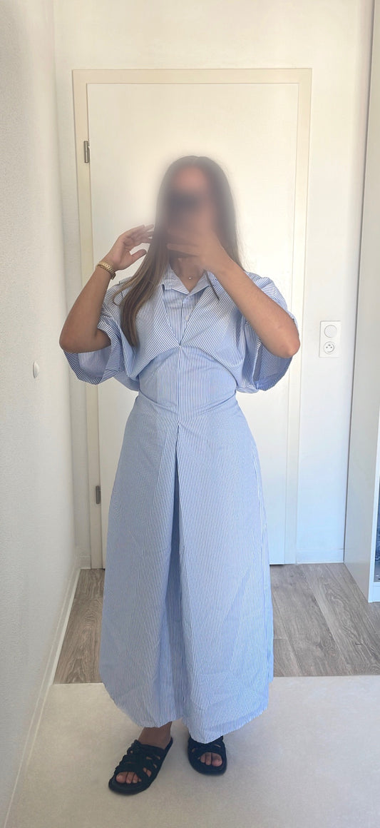 ROBE CHEMISE [BLEU CLAIR]