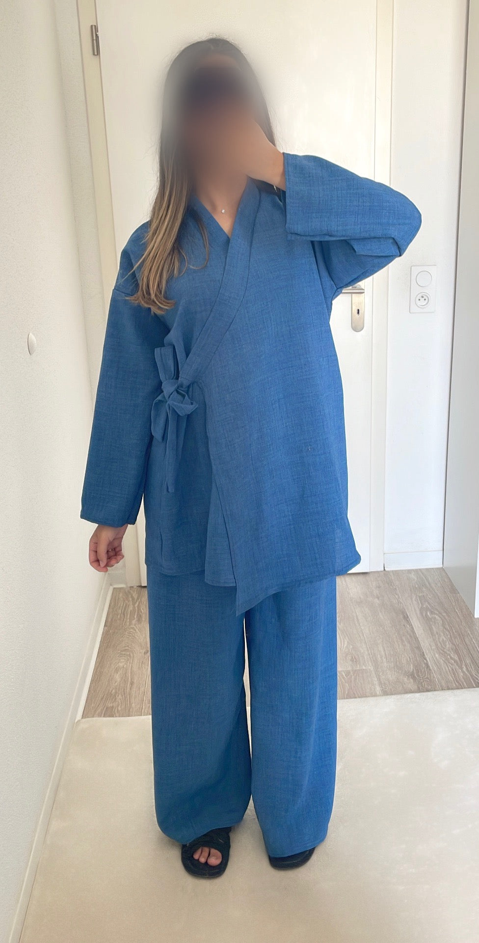 ENSEMBLE OVERSIZE [JEAN]