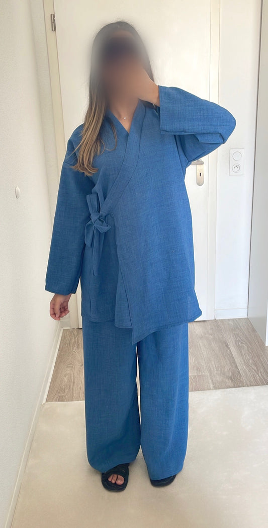 ENSEMBLE OVERSIZE [JEAN]