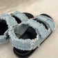 SANDALES EN JEAN