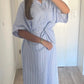 ROBE CHEMISE [BLEU CLAIR]