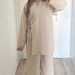 ENSEMBLE OVERSIZE [BEIGE]