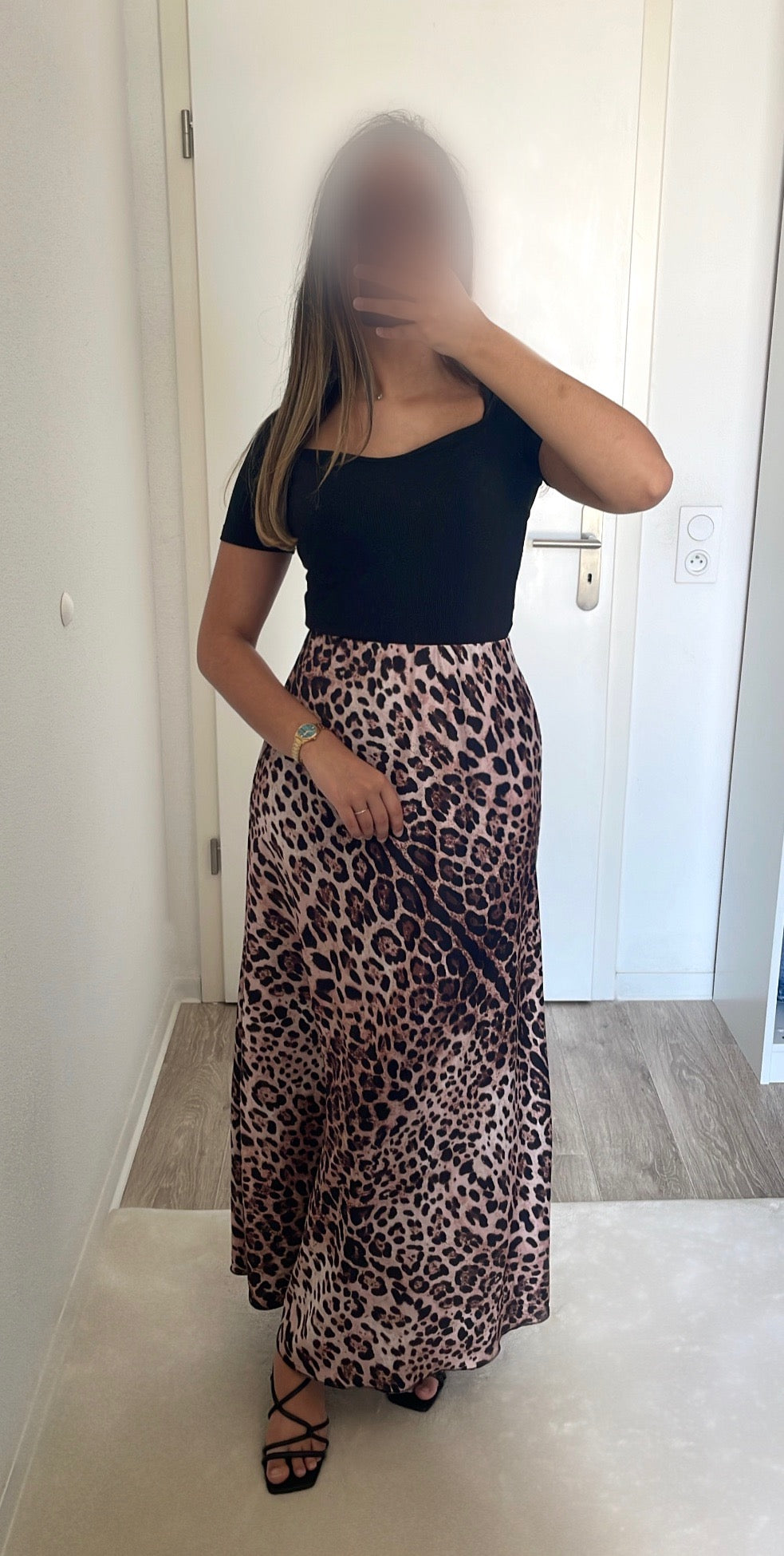 MAXI JUPE [LÉOPARD]