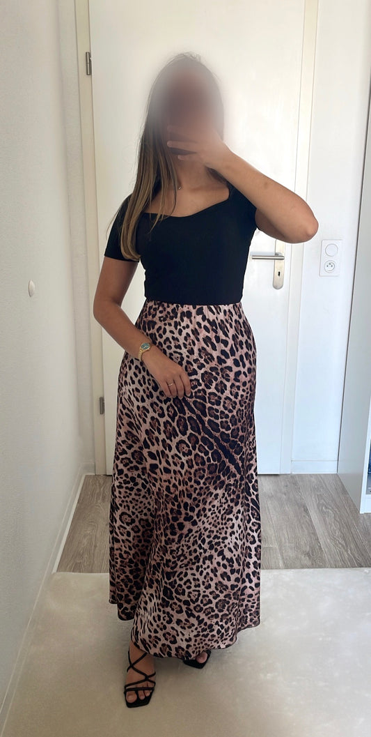 MAXI JUPE [LÉOPARD]