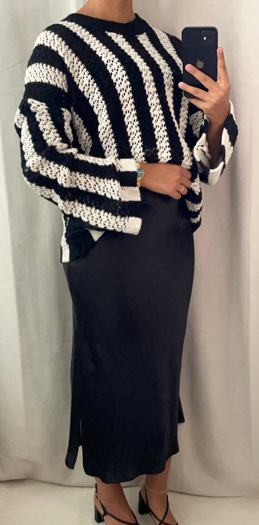 Pull à rayures