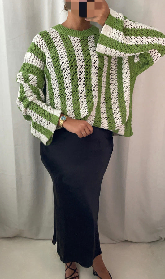 Pull à rayures