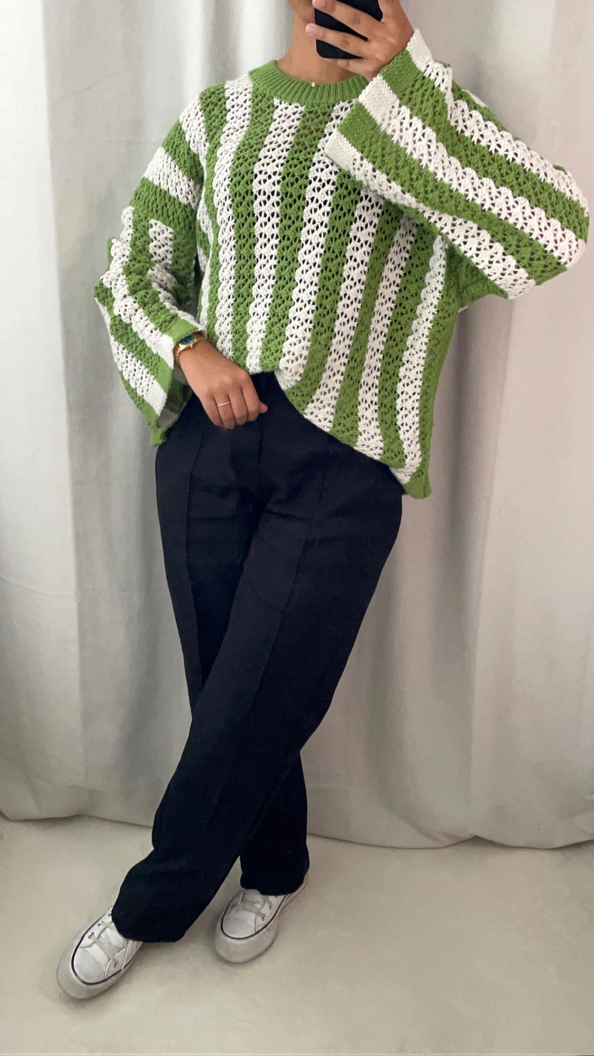 Pull à rayures