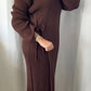 Robe kimono en maille