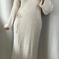 Robe kimono en maille