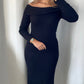 Robe col bateau