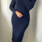Robe col bateau