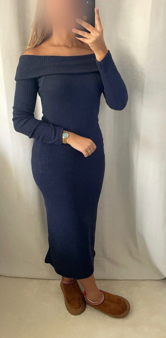 Robe col bateau