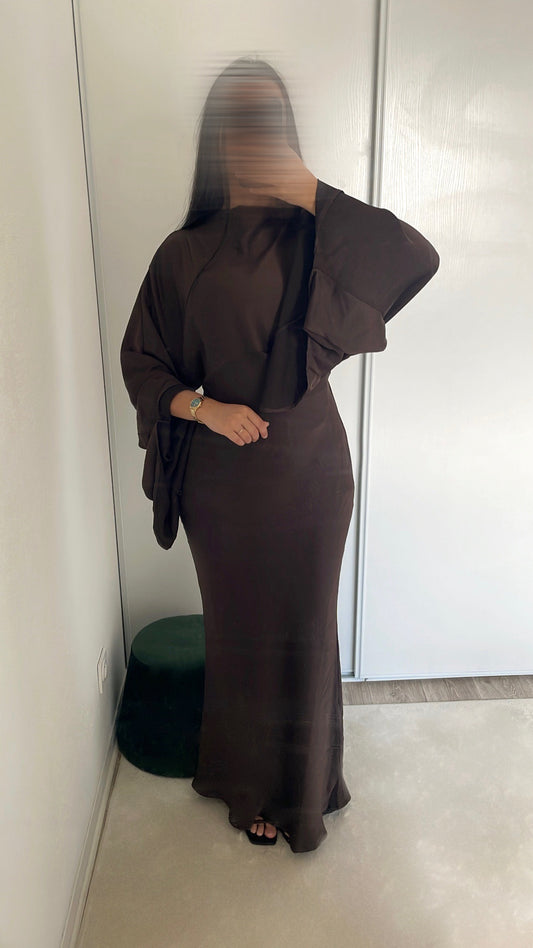 Robe longue cintrée