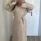 Robe kimono col rond