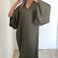 Robe plissée