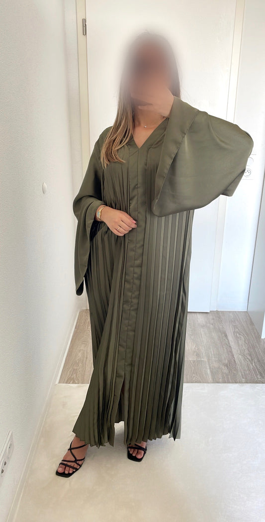 Robe plissée