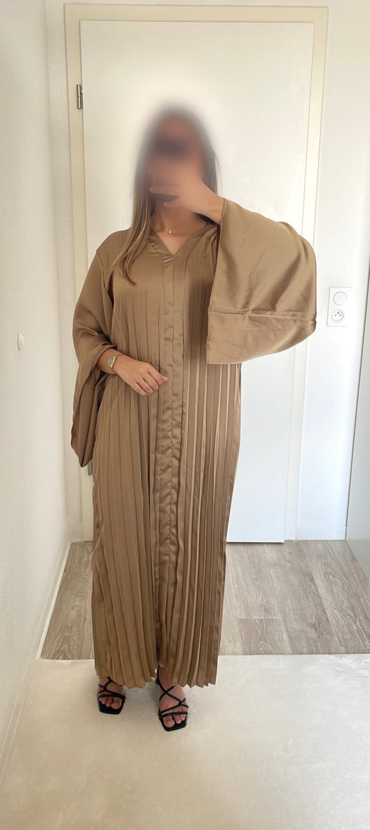 Robe plissée