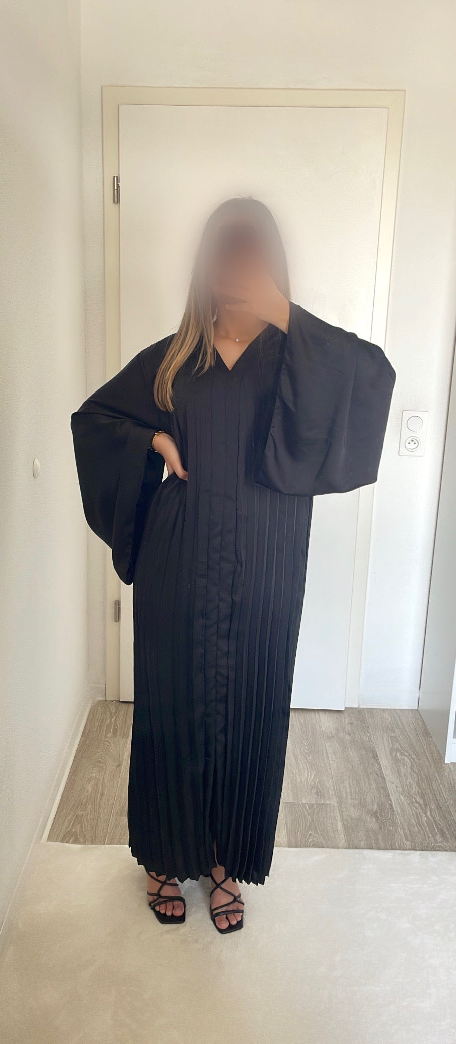 Robe plissée