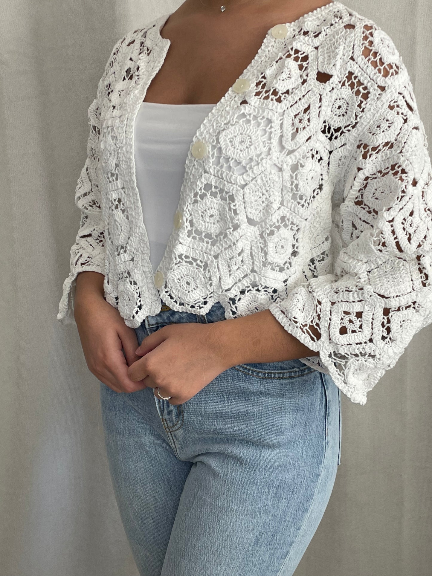 Gilet en crochets