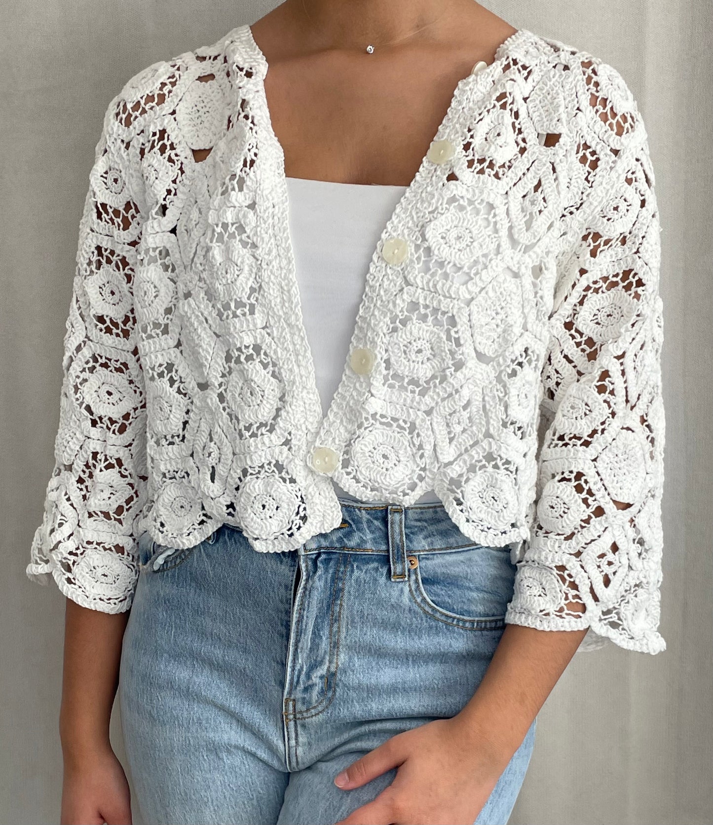 Gilet en crochets