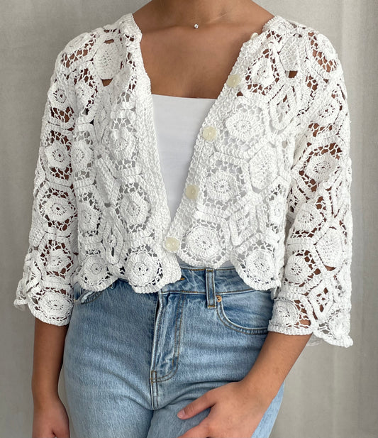 Gilet en crochets