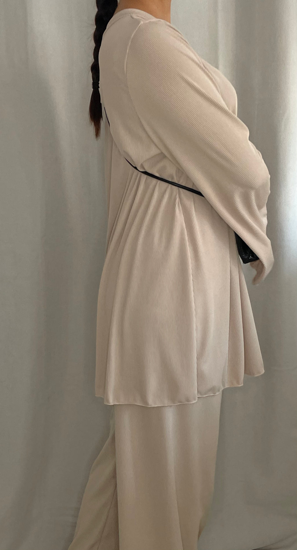 Ensemble pantalon beige