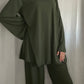 Ensemble pantalon kaki