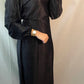 Robe longue noire